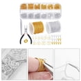 thumbnail image 4 of 1000 Piezas de Anillos de Salto Abiertos para La Fabricación de Joyas Herramientas de Reparación de Joyas DIY Llavero Kit de Suministros de Fabricació Oro plateado Sunnimix Anillos de salto abiertos, 4 of 8