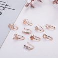 thumbnail image 3 of Bangcool Fake Nose Cuff Rhinestone 9PCS Mini Non Piercing Faux Nose Ring Ear Clip Jewelry, 3 of 6