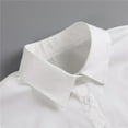 thumbnail image 5 of Helii Women's Detachable Shirt Collar False Collar with Buttons Fashion Accessory for Blouses Sweaters, 5 of 6