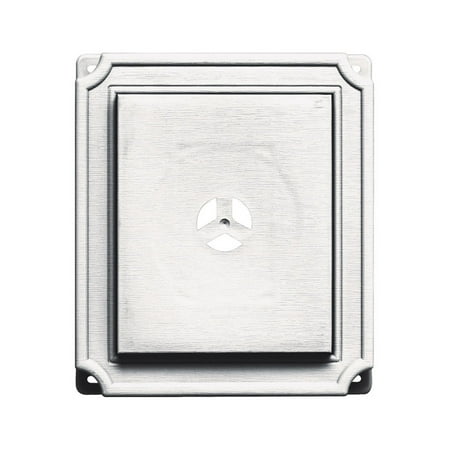 Builders Edge 8 in. H X 1-5/8 in. L Prefinished White Copolymer Mounting Block Builders Edge 8 in. H X 1-5/8 in. L Prefinished White Copolymer Mounting Block