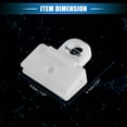 thumbnail image 6 of 4 Pcs Car Window Door Glass Channel Retainer Clip 1.61"x1.57"x0.55" Glass Regulator Holder Sash Clip, 6 of 6