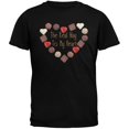 thumbnail image 1 of The Real Way To My Heart T-Shirt Adulte Noir, 1 of 1