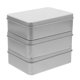 thumbnail image 1 of 3 cajas rectangulares de metal para dulces, tarjetas portátiles y recuerdos de fiesta., 1 of 8