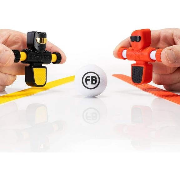 Fat Brain Silicone Toys Foosbots, Red and Black, Age 6-12, (Pack of 2)