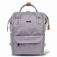 thumbnail image 4 of Bababing Diaper Bag - Mani Backpack - Navy - Affordable and Practical - Converts to Tote Bag with Carry Handles - Includes Free Pushchair Clips for Easy Attachment - Stylish and Functional for Parents, 4 of 6