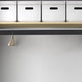 thumbnail image 2 of Weiweiguan Indoor Closet Rod Household Wardrobe Fixed Rod Wardrobe Hanging Rail for Home, 2 of 7
