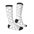 thumbnail image 3 of Fotbe Labrador Retriever Dog print Women's Men's Novelty Crew Socks Cotton Socks Knee High Socks for Walking,Running,Nurses,Pregnancy, 3 of 9