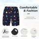 thumbnail image 3 of Fotbe Space Dinosaur Traje de Baño para Hombre – Shorts de Natación de Secado Rápido con Forro y Bolsillos-X-Large, 3 of 6