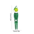 thumbnail image 4 of Adorno Halloween Felpa Muñeca Monstruo Pierna Larga Recuerdos Fiesta () Verde, 4 of 4