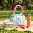 thumbnail image 5 of Dalxymotic Insulated Lunch Bag, Extra-large Insulated Bento Lunch Box, Handheld Meal Carrier with Ice Pack, Reusable Thermal Cooler Tote, for Work, Office, Picnic, Travel, 5 of 6