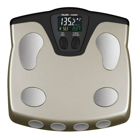 HealthoMeter Body Fat & Body Water Fitness Tracking Scale