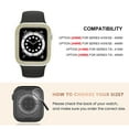 thumbnail image 5 of Worryfree Gadgets Bling Bumper Case for Apple Watch White/Gold 38mm (C19-WTGD38), 5 of 5
