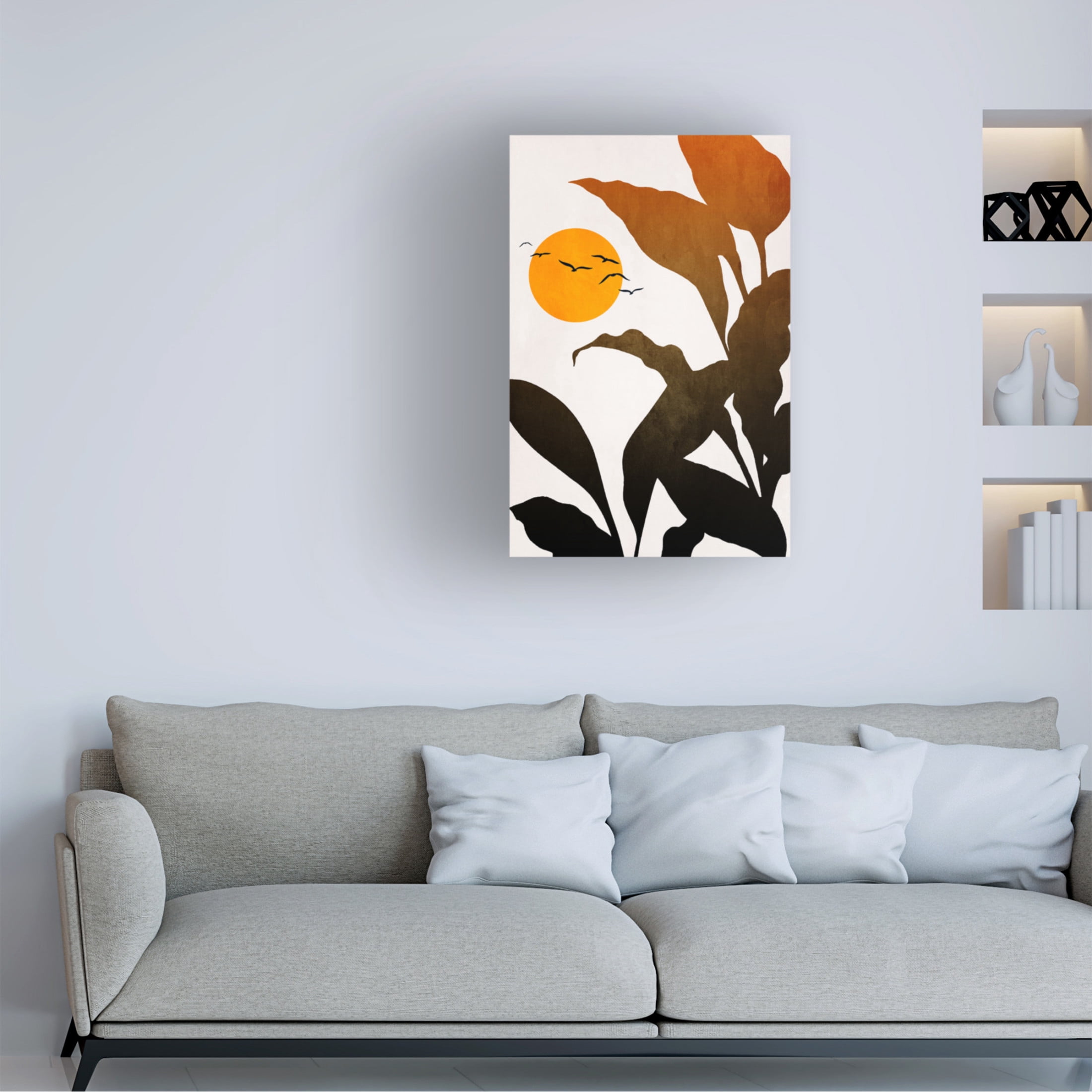 Trademark Fine Art Kubistika Mystic River Canvas Wall Art