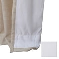 thumbnail image 5 of TWOPAGES Room Darkening Grommet Drape Linen Blend Curtain for Kids Room, 1 Panel, 52"x63", Ivory White, 5 of 5