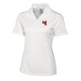 thumbnail image 2 of Women's Cutter & Buck White Western Kentucky Hilltoppers CB DryTec Genre Textured Solid Polo, 2 of 3
