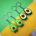 thumbnail image 4 of 6Pcs Avocado Keychain Hanging Pendant Bag Decoration Creative Keychain Backpack Pendant for Women, 4 of 6