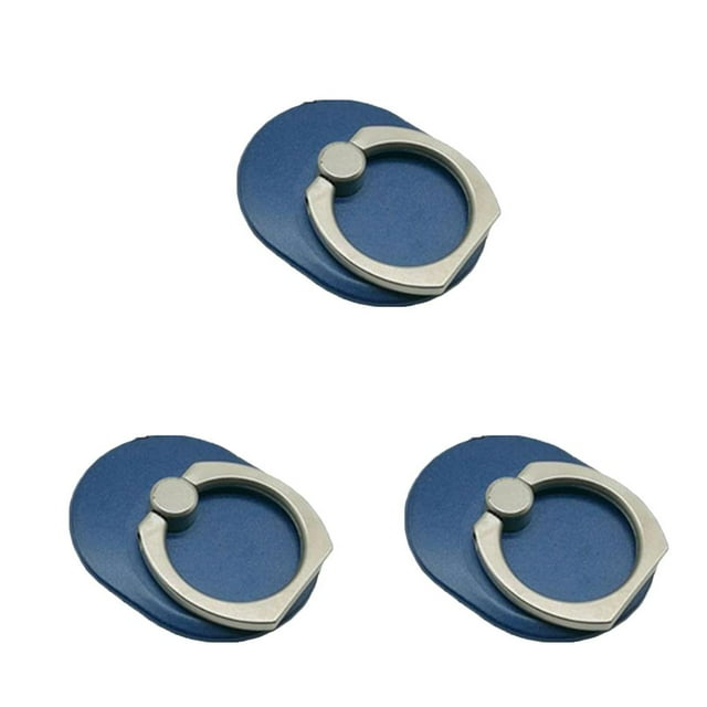 stanreset Support de Doigt de Téléphone à 360 Degrés Support de Téléphone Intelligent Autocollant Support de Téléphone Intelligent Support Support pour Bleu 3Ensemble