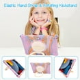 thumbnail image 4 of For iPad 9th 8th 7th Generation Case, Soft Silicone Drop Protection Rotating Kickstand with Shoulder Strap Pencil Holder Kids Friendly Lightweight Case for iPad 10.2" 2021/2020/2019, Purple, 4 of 6