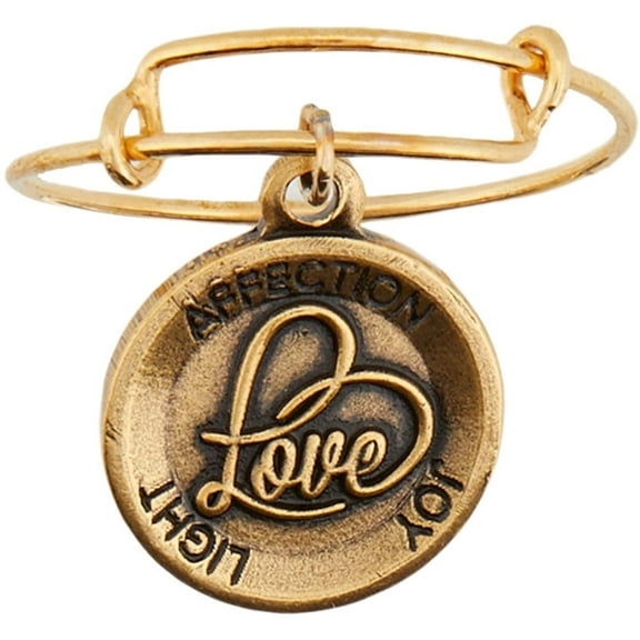 Alex and Ani Expandable Ring Love One Size