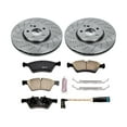thumbnail image 3 of Power Stop Front Stock Replacement Brake Pad and Rotor Kit KOE6357, 3 of 8