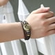 thumbnail image 5 of Pulsera de piel de vaca con cuentas de 12 constelaciones, regalo de cumpleaños personalizado, pulsera de cuero tejida ajustable y de moda, 5 of 6
