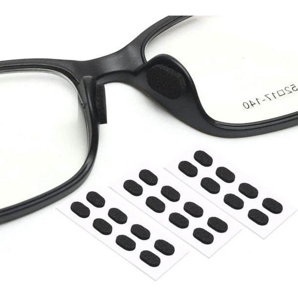 Mousse Souple Adhesive Antiderapante Silicone Lunettes Nez Plaquettes Baton pour Lunettes Lunettes Lunettes de Soleil 100 Paires 1 5 Mm Couleur