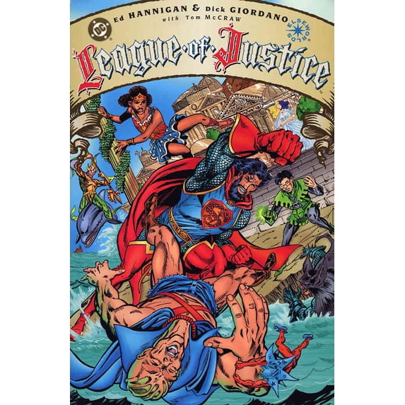 League of Justice #2 VF ; DC Comic Book