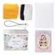 thumbnail image 1 of Kit de inicio de fieltro con aguja, kit de fieltro con aguja, kit de fieltro con aguja de lana para principiantes, materiales para hacer muñecos de peluche, diseño fácil de usar, 1 of 14
