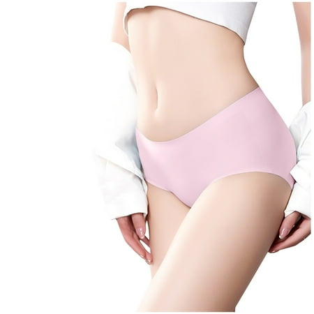 Sdeycui Women Seamless Hipster Underwear Breathable Cool Panties Plus Size Full Coverage Brief Comfortable Bikini Panty