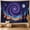 D, variant on XaaKee Tapestry Wall Hanging, Surreal Cosmic Landscape Crimson Sky Tapestry For Bedroom, High-Quality Polyester Large Wall Tapestry For Living Room Dorm, 60x40Inch