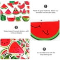 thumbnail image 4 of 50 pegatinas de sandía de verano para fiestas de frutas, adorables calcomanías de sandía para fiestas de cumpleaños., 4 of 8