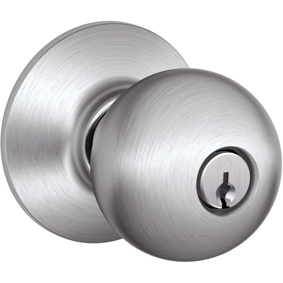 Schlage F51CSVORB626 Orbit Knob Contractor Series Entry Locksets