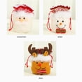 thumbnail image 4 of Naiovety Christmas Gifts Bag Holiday Festival Party Cookies Handbag Bags Decoration Candy Storage Drawstring Present for Kids Kits de decoración para fiestas ciervo, 4 of 6