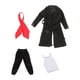 thumbnail image 2 of Gabardina en miniatura a escala 1:12, ropa para muñecas, figuras de acción de Cosplay, disfraz cortavientos para accesorios de figuras de acción de Chaleco, 2 of 8