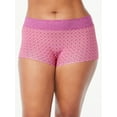 thumbnail image 2 of Joyspun Women's Modal and Lace Boyshort Panties, 3-Pack, Sizes to 3XL, 2 of 4