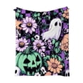 thumbnail image 3 of Zeyigg Halloween Throw Blanket Soft Cozy for Couch Bed Spooky Decorative Plaid Gift Party Home Decor E, 3 of 3