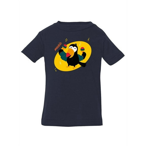 Music Toucan T-Shirt Infant -Image by Shutterstock, 6 Months