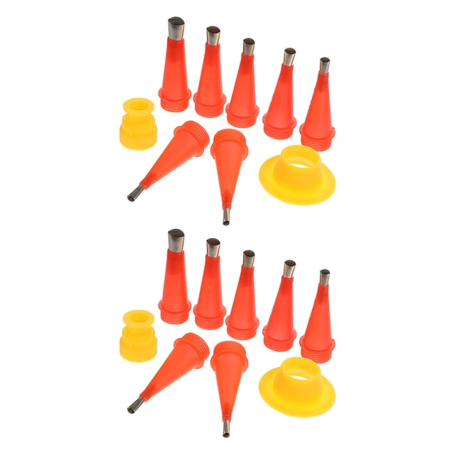 Raindrops 1Set Caulking Nozzle Applicator Set for Precise Caulk Finishing and Gap Sealing