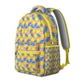 thumbnail image 2 of Retro Lemon Students Backpack Cute Yellow Fruit School Bag with Vintage Floral Design, Comfortable and Durable, 2 of 6