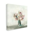thumbnail image 3 of Stupell Industries Muted Subtle Pink Flowers in a Vase Painting Floral & Botanical Painting Wrapped Canvas Canvas Art Print Wall Art, 17 x 17, 3 of 7