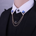 thumbnail image 6 of Misright Geometric Collar Clip Alloy Fashion Seamlessly Complements Business, 6 of 14