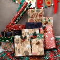 thumbnail image 2 of 10 pcs Christmas Wrapping Paper Roll,Reindeer jumping around Merry Christmas Holiday Gift Wrap for Kids Family Friends, Winter Holiday, 2 of 5