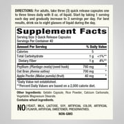 Fiber Supplement | 1500mg Complex | 120 Capsules | Triple Action for Men and Women | by Piping Rock
