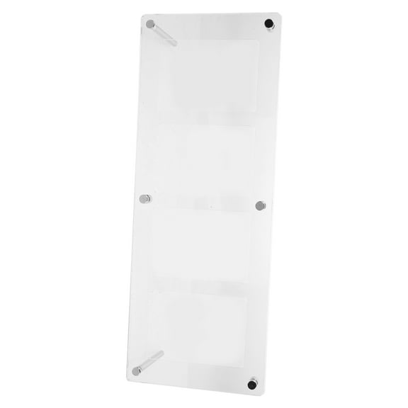 Homoyoyo Transparent Picture Frame Acrylic Rectangular Display 1Pack