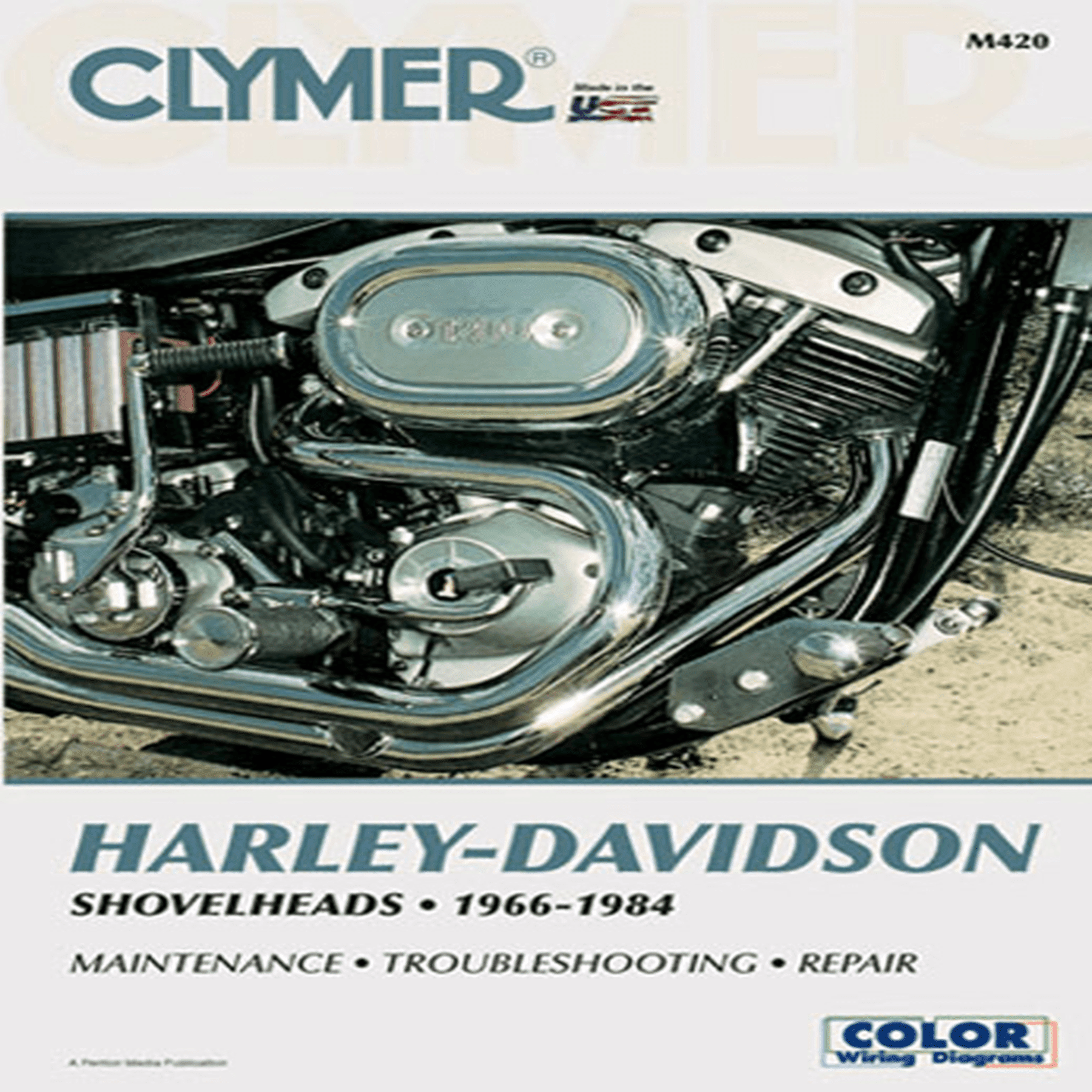 Harley-Davidson Shovelhead Motorcycle 1966-1984 Clymer Repair Manual 
