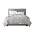 thumbnail image 5 of Lightweight Down Alternative Blanket with Satin Trim Grey King, 5 of 7