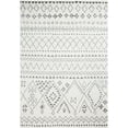 thumbnail image 1 of Dynamic Rugs SP710490066242 6 ft. 7 in. x 9 ft. 6 in. Sherpa 49006 Rectangle Contemporary Shag Rug - 6242 Ivory & Grey, 1 of 1