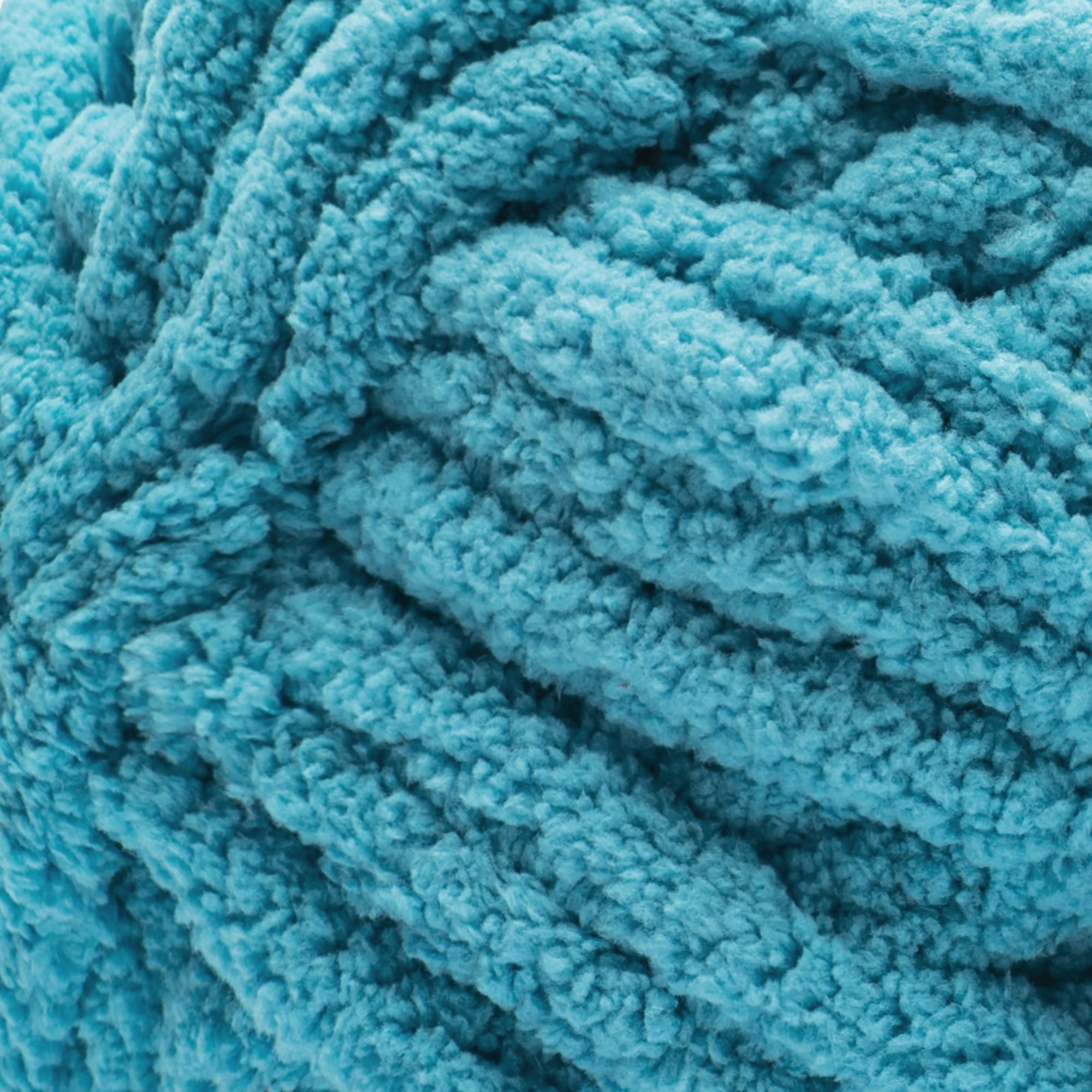 Bernat® Blanket extra™ #7 Jumbo Polyester Yarn, Bright blue 10.5oz/300g 97 Yards (2 Pack)