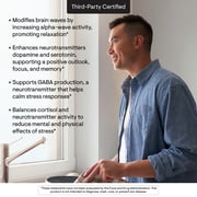 THORNE - Theanine - 200mg of L-Theanine - Support a Healthy Stress Response, Relaxation, and Focus - Increases Brain Alpha-Wave Production* - 90 Capsules