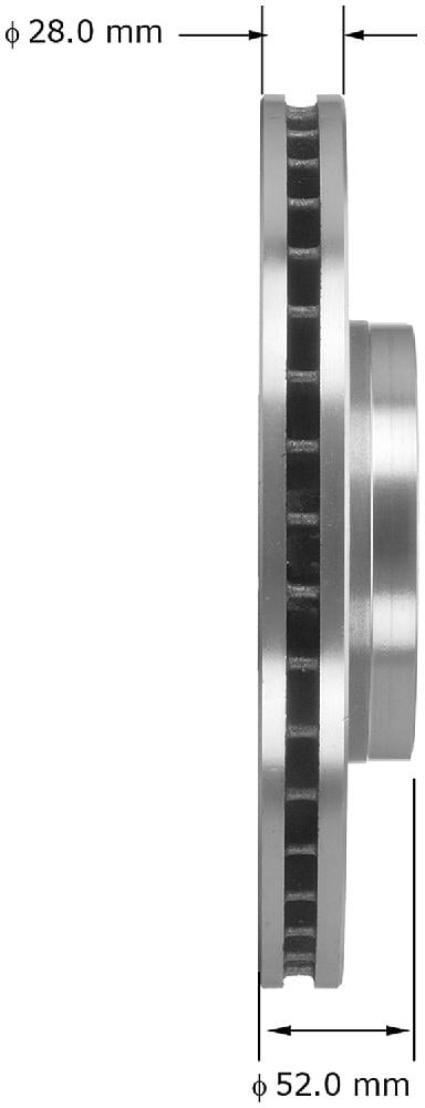 Bendix PRT6015 Premium Brake Rotor